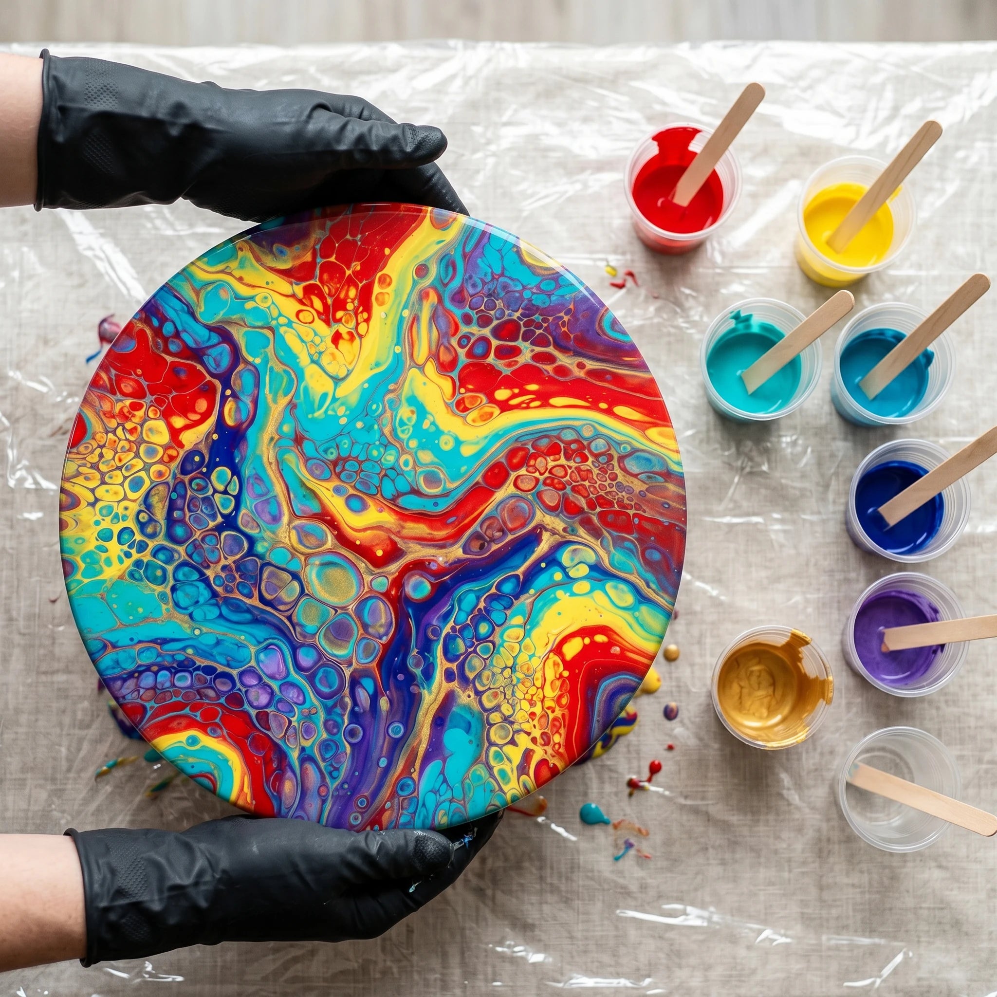 Fluid Art набір «Вулкан»