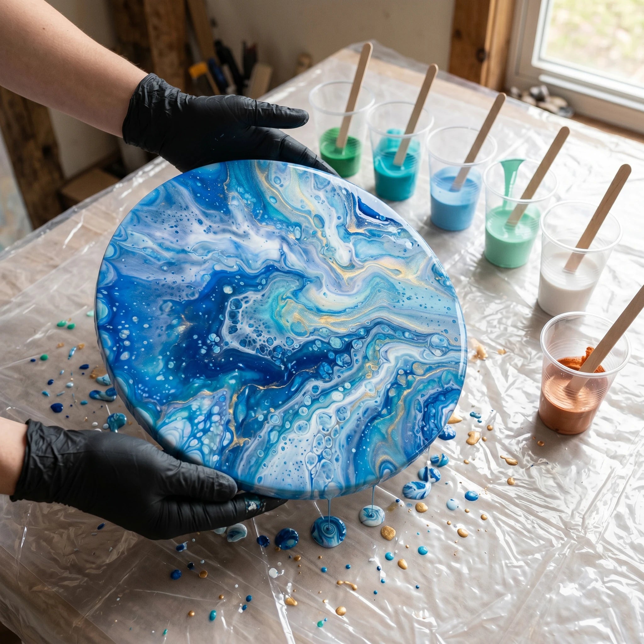 Fluid Art набір «Планета»