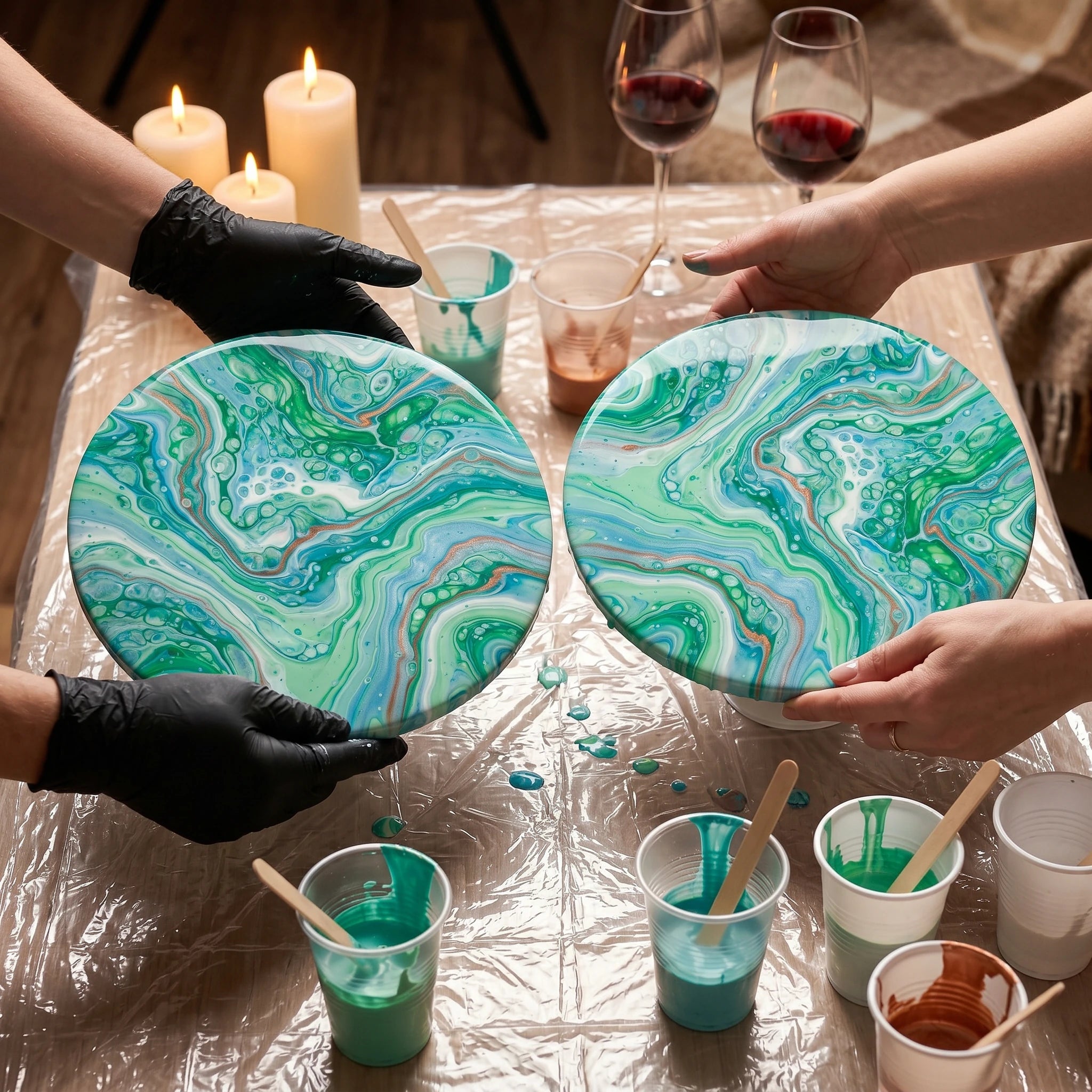 Fluid Art набір «Лагуна»